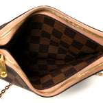 Damier Ebene Double Zip Pochette