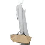 Cotton Twill East West Idaho Tote Beige