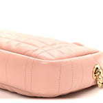 Calfskin Quilted Small Lola Camera Bag  Dusty Pink