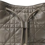 Calfskin Macrocannage Medium D-Motion Bag Clay Green