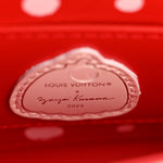 LV X YK Epi Infinity Dots Twist Shoulder Bag PM White Red