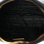 Tessuto Nylon Saffiano Mini Re-Edition 2005 Bag Black