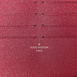 Monogram Pochette Felicie Chain Wallet Fuchsia