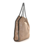 Shaggy Deer Small Falabella Tote Taupe