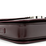 Shiny Calfskin Teen Triomphe Burgundy