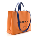 Cowhide Shopper Bag MM Safran