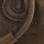 Calfskin Medium Paddington Satchel Chocolate