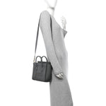 Baby Drummed Calfskin Nano Luggage Kohl