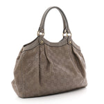 Guccissima Medium Sukey Tote Taupe