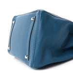 Togo Birkin 35 Bleu Izmir