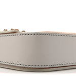 Vitello Dolce Crystal 3Baguette Shoulder Bag White Pink