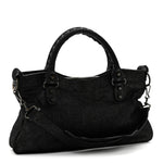 Craquele Calfskin Classic Hardware First Black