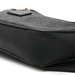 Soft GG Supreme Monogram Web Belt Bag Black Grey
