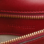 Roxy Calfskin Medium Blondie Top Handle Bag Rosso Ancora