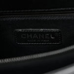Caviar Quilted Small Coco Handle Flap So Black