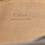 Suede Calfskin Small Faye Shoulder Bag Tobacco