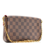 Damier Ebene Pochette Felicie Chain Wallet