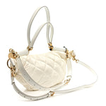 Marsupio Nylon Quilted Piumino 2 Belt Bag White