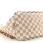 Damier Azur Neo Neverfull MM Rose Ballerine
