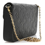 Empreinte Pochette Felicie Chain Wallet Black