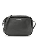 Calfskin Logo S Everyday Camera Bag Gris Fossile