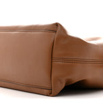 Calfskin Beatrix Horsebit Large Tote Bag Brown