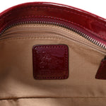 Patent Nova Check Newbury  Dark Red