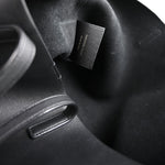 Calfskin Large Shopping Tote Black