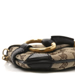 Monogram Horsebit Clutch Dark Brown