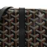 Goyardine Belvedere II MM Messenger Bag Black