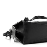 Grained Calfskin Neo Classic Black Hardware Nano City Crossbody Black