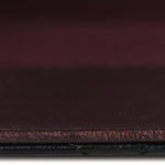 Lambskin Quilted Passport Holder Black