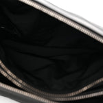 Grained Calfskin Duo Bag Black