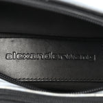 Nylon Logo Printed Attica Belt Bag Reflective Silver