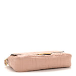 Nappa FF 1974 Embossed Baguette Rosa Bourbon