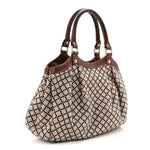 Diamante Medium Sukey Tote Brown