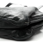 Nappa Pocket Satchel Black