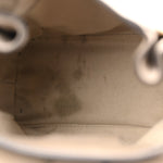 Suede Calfskin Mini Faye Backpack Motty Grey