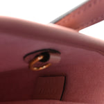 Gilbert Calfskin Jumbo GG Embossed Mini Tote Bag  Dusty Carmine