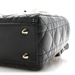 Lambskin Cannage Small My ABCDior Lady Dior Black