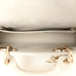 Lambskin Cannage Small Lady D-Joy Latte