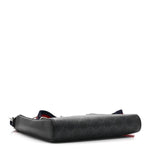 GG Supreme Monogram Web Small Flat Messenger Bag Black Grey