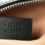 Calfskin Matelasse Small GG Marmont Chain Shoulder Bag Black
