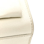 Soft Calfskin Mylockme Chain Bag BB White