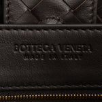 Suede Intrecciato Medium Andiamo Shoulder Bag Fondant