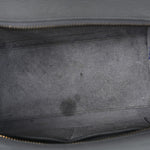Baby Drummed Calfskin Micro Luggage Kohl