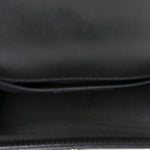 Caviar Quilted Small Boy Flap Black