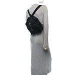 Nylon Vela Small Backpack Black
