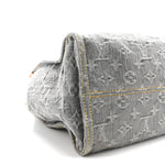 Monogram Denim Onthego MM Washed Grey
