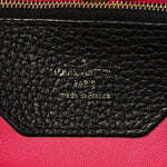 Taurillon Capucines GM  Black Fuchsia